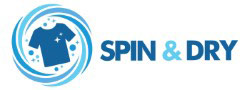 Spin and Dry Laundry Logo