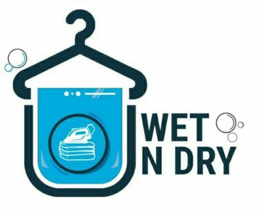 WET N DRY LAUNDRY Logo
